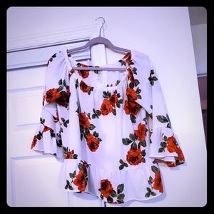 Off the shoulder top